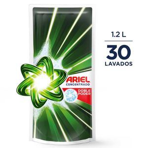 Detergente Líquido Ariel Doble Poder Concentrado 1200 Ml