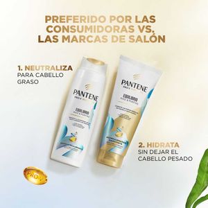 Shampoo Pantene Equilibrio 300 Ml + Acondicionador 250 Ml