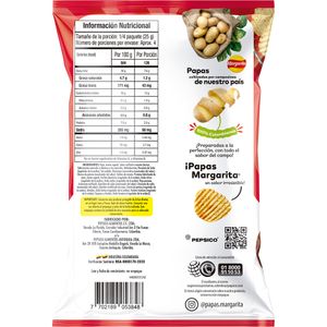 PBOCA PAPA MARGARITA ONDUL TOMAT 105g