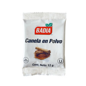 CONDIMENTO BADIA CANELA EN POLVO 12g X12un