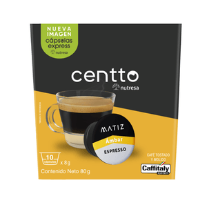 CAFE MATIZ AMBAR CENTTO 8g X10 CAP