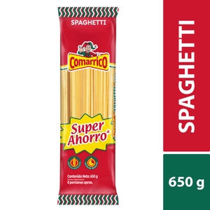 PASTA ESPAGUETTI COMARRICO CLASICA 650g
