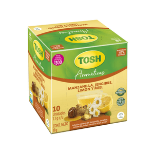 AROMATICA TOSH MANZANA-LIMON-JENGIBRE 11g