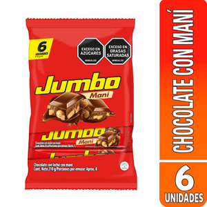 CHOCOLATINA JUMBITO JET 35g X6