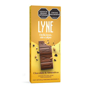 CHOC LYNE LECHE ALM 600g