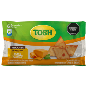 PASABOCA TOSH PITA CHIPS QUESO BS.156g