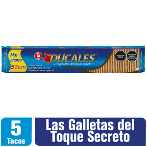 GALLETA DUCALES TACO X5 500g
