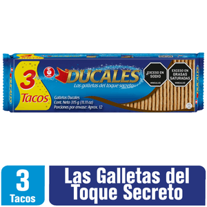 GALLETA DUCALES TACO X3 315g