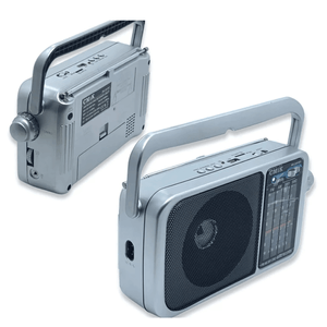 Radio Portable 4 Bandas Con FM-AM-SW1-SW2-USB-TF MK-2401BT