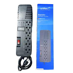 Regulador De Voltaje Automatico Unitec 990va-6tomas