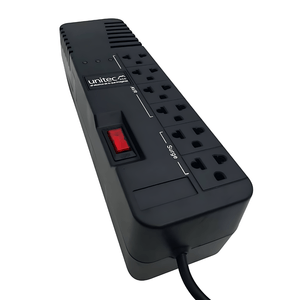 Regulador De Voltaje Automatico Unitec 990va-6tomas