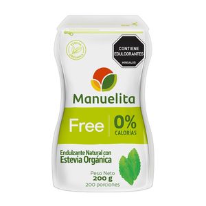 ENDULZ MANUELITA FREE D/PACK 200 g