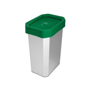 Canecas EstraBins 10L vaivén verde- Organico Aprovechable IML Metalizado