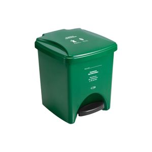 Canecas Pedal 20L verde- Organico Aprovechable
