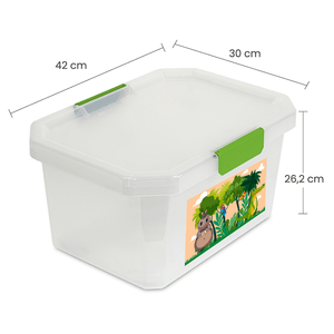 Caja Organizadora Estrabox 20L Natural Selva