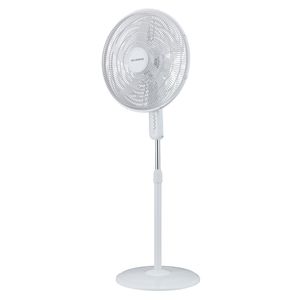 Ventilador de Pedestal Olimpo 18 Pulgadas 3 Velocidades Blanco Olsf-Tgm-24Aw