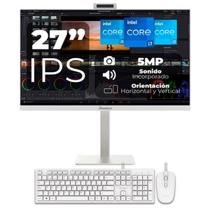 Computador de escritorio Todo En Uno Janus Aio  27 Pulgadas Intel Core I7 12700 Memoria Ram 16Gb So-Dimm Ssd 512Gb M.2 Board H610I 7243