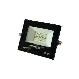 Reflector LED Titanium 10W Luz Blanca Fría Diseño Compacto Tipo Tableta para Iluminación de Seguridad y Exteriores - TTA55