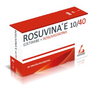 ROSUVINA E 10/40 CAJA X 30 TAB