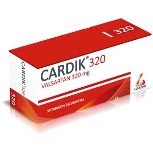 CARDIK 320 MG CAJA X 30 TABLETAS
