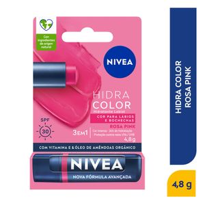 LIP CARE NIVEA ROSA PINK TUBO X 4,8 G