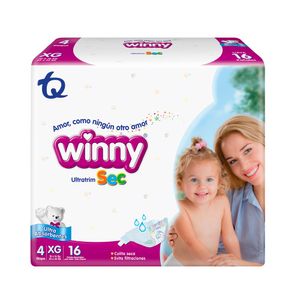 Pañal Winny Sec Etapa 4 X16 Unds