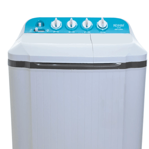 Lavadora Induham 10 Kg Carga Superior Semiautomática Doble Tina Blanco HAM10-2208SA