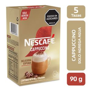 CAFE NESCAFE CAPUCHI ORIG 18G X5