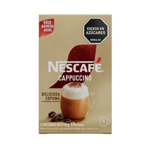 CAFE NESCAFE CAPUCHI ORIG 18G X5