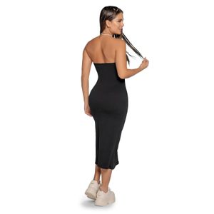 Vestido Mujer Negro Atypical 33435
