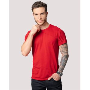 Camiseta Hombre Rojo Mp 88199