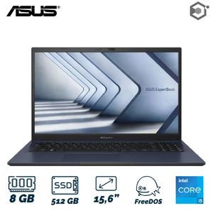 Portatil Asus B1502CVA-NJ2262 Intel Core i5 1335U 8GB RAM SSD 512GB 16P