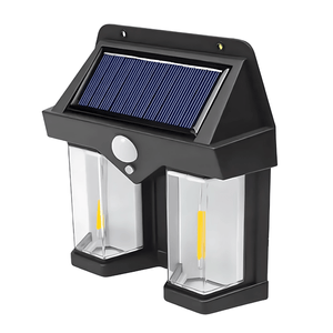 Lampara Solar Led Farol De Pared Exteriores Sensor Cl-228