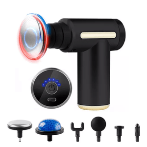 Masajeador Muscular Eléctrico Pistola Massage Gun Calor Frio- JY-760 PLUS