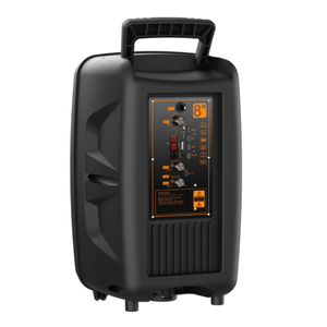 Cabina De Sonido Recargable 8 Pulgadas Bluetooth Fm Gts-2076-ROJO