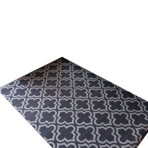 Alfombra de Vinilo Tonal Trébol Gris