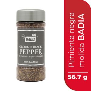 CONDIMENTO PIMIENTA BADIA NEG MOL FRASCO 56.7g
