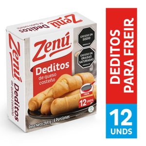 DEDITOS ZENU QUESO COSTEÑO 264G