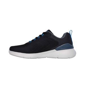 Tenis Skechers Dynamight 2 0 Durron Hombre Color Negro Blanco Azul