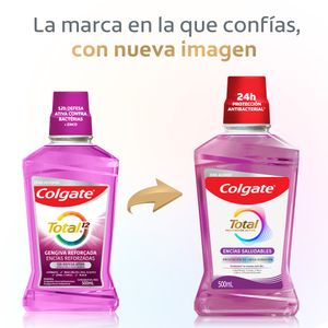 Enjuague Bucal Colgate Total Encías Prevención Activa 500 Ml
