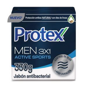 Jabon Antibacterial Protex Men Sport 110 G X3 Unds