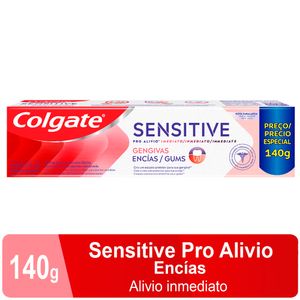 Crema Dental Sensibilidad Colgate Sensitive Pro Alivio Inmediato Encias 140 G