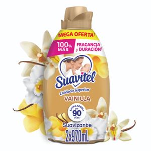 Suavizante Suavitel Vainilla 970 ML X2 Unds