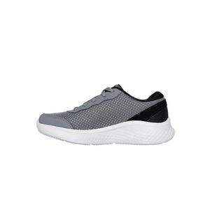 Tenis Skechers Vapor Foam Niño Color Gris Blanco Negro