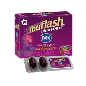 IBUFLASH ULTRA FORTE CJ X 18 CAP LIQ - BLISTER