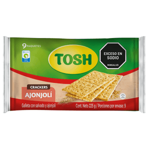 GALLETA TOSH AJONJOLI FIT 225g