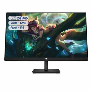 Monitor HP 23.8" Pulgadas V24I G5 Plano FHD Negro