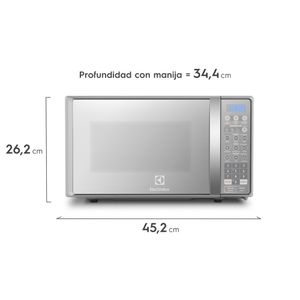 Horno Microondas Electrolux 0.7 Emdo20 20 Lts 26,2x45,2 Cm Freestanding