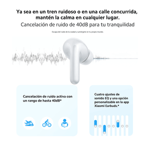 Audífonos Xiaomi Redmi Buds 6 Lite - Blanco