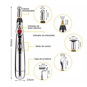 Lapiz De Acupuntura Masajeador Para Dolor Muscular Y Estrés